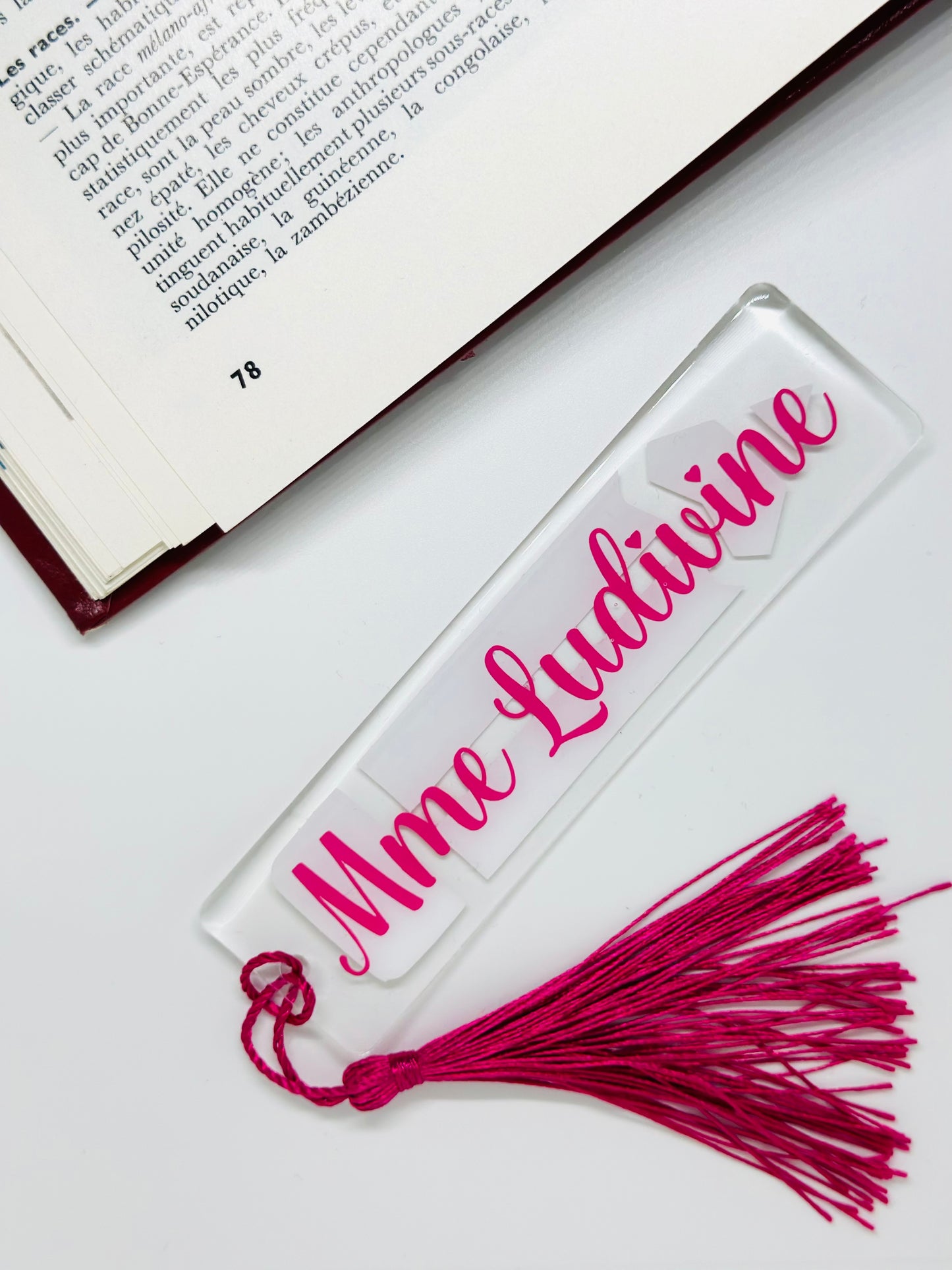 Marque-pages « Madame » personnalisé
