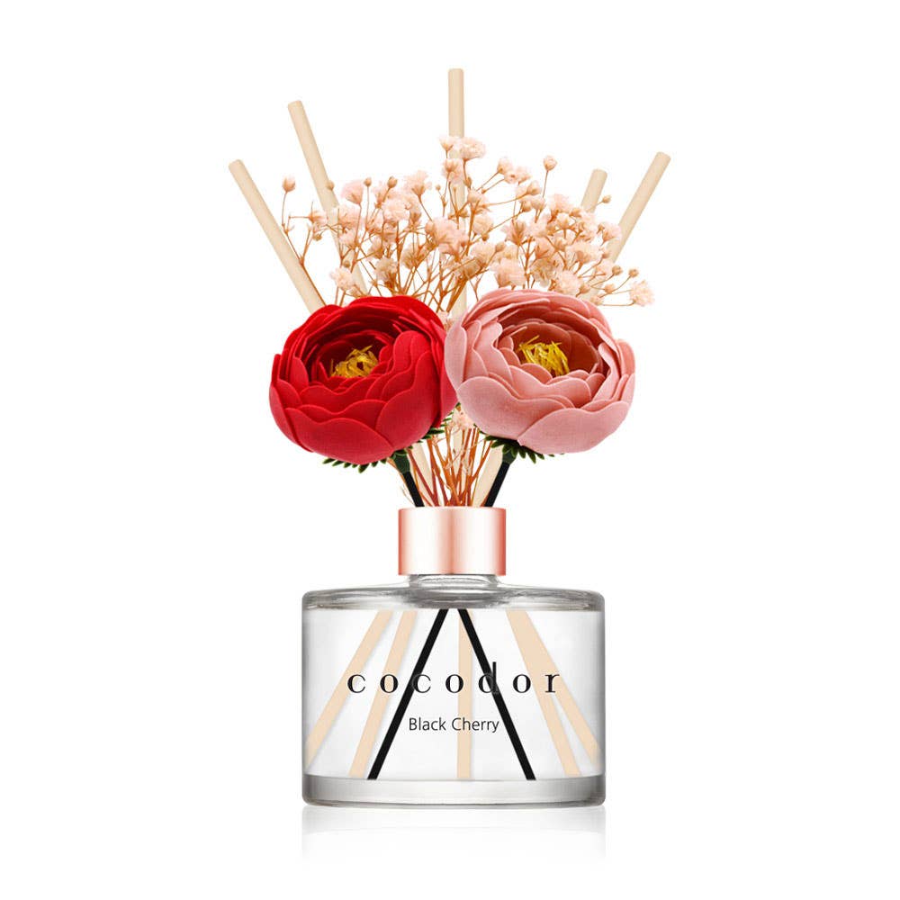 Diffuseur Camélia 200ml - Cerise noire