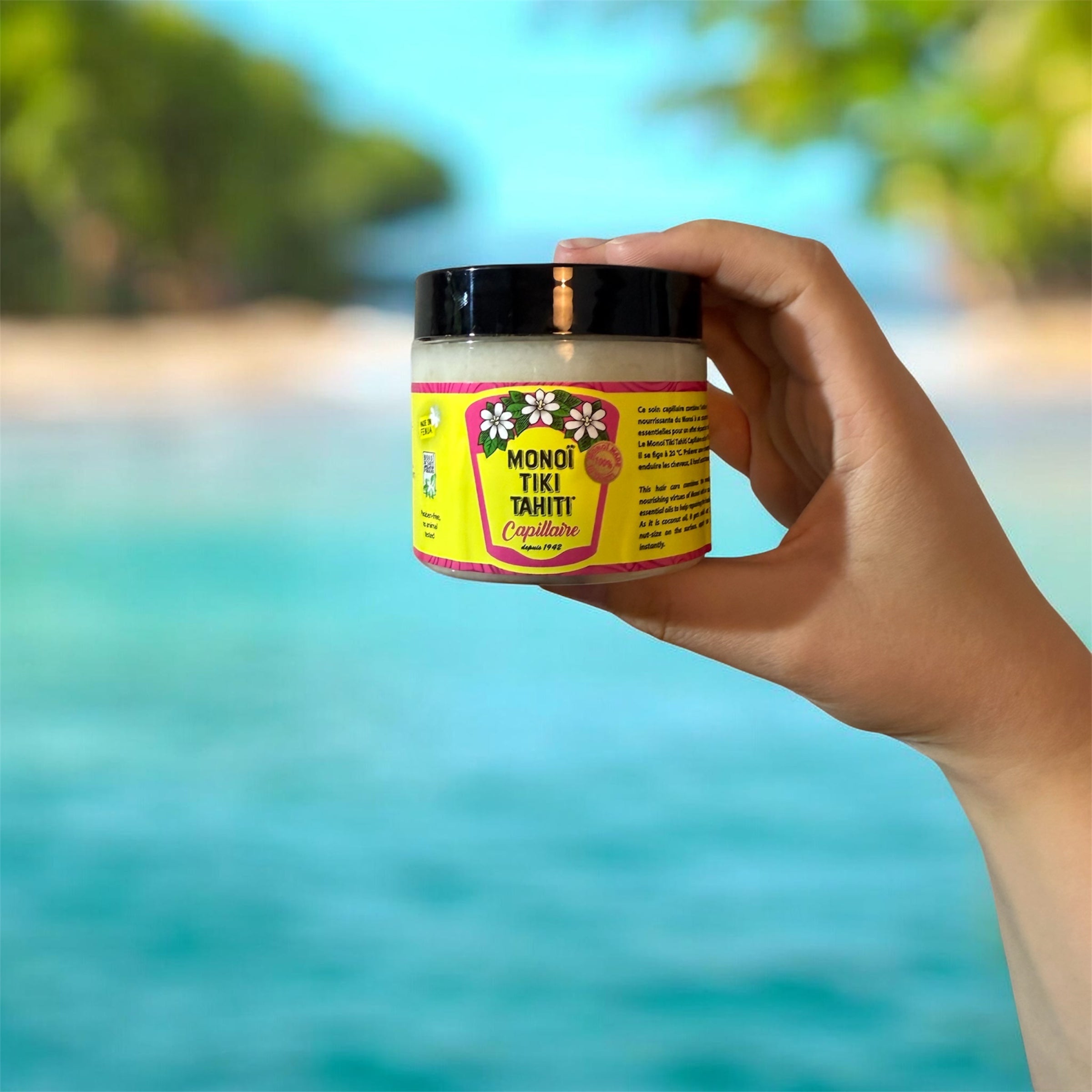 Monoï Soin Capillaire Tiki Tahiti en Pot