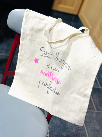 Tote bag « bazar d’une maîtresse »