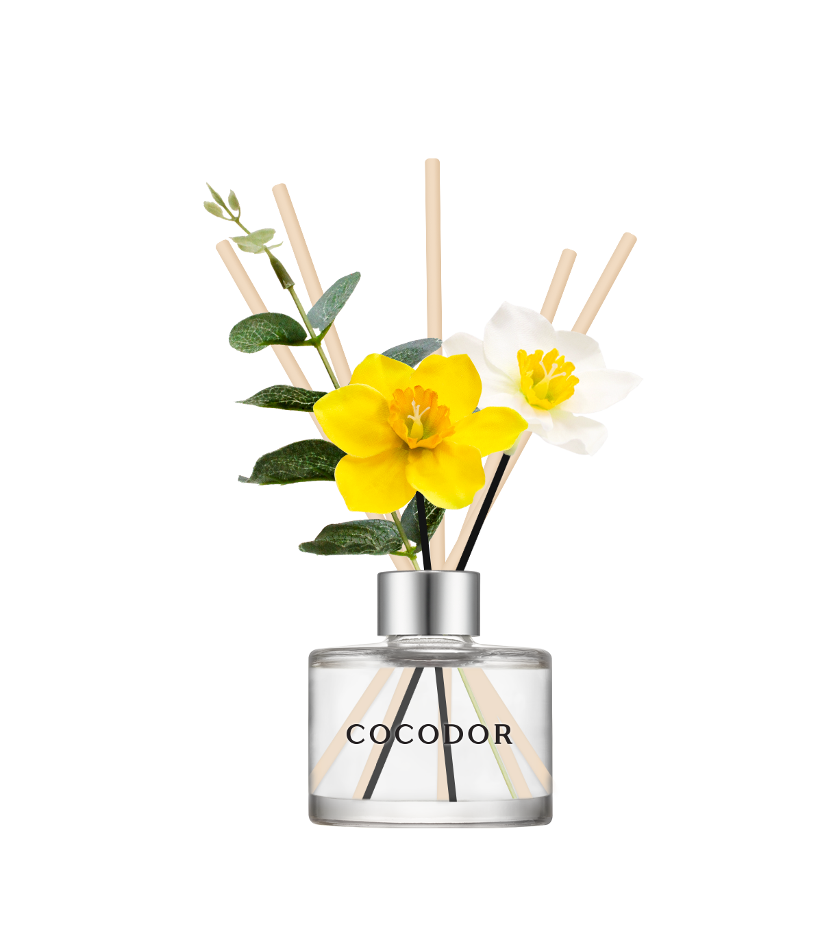 Diffuseur jonquille 200 ml - Vanille & Bois de santal