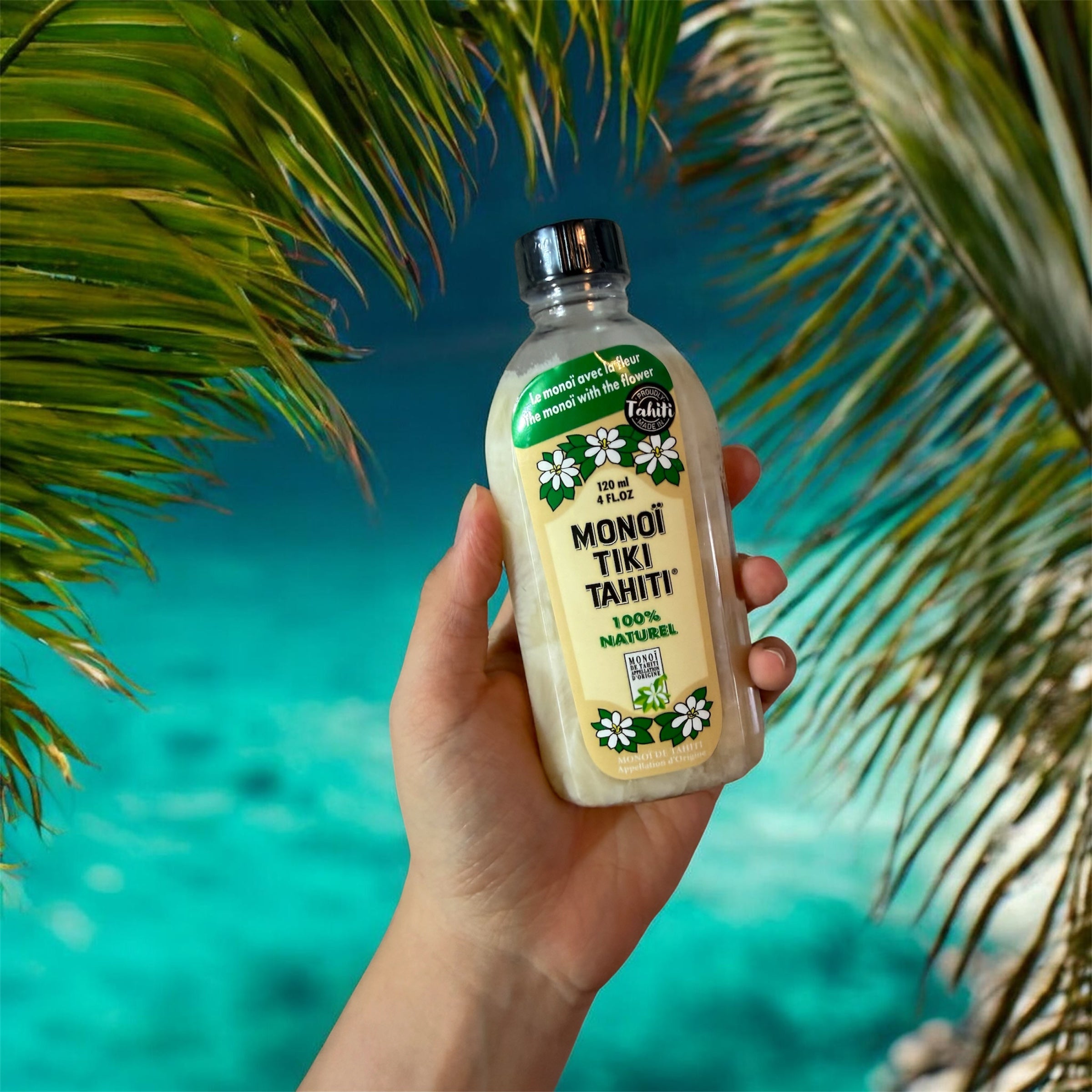 Monoï Tiki Tahiti 100% naturel 120ml