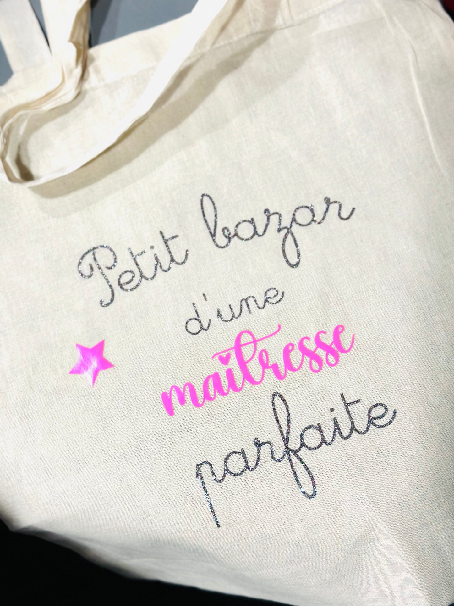 Tote bag « bazar d’une maîtresse »