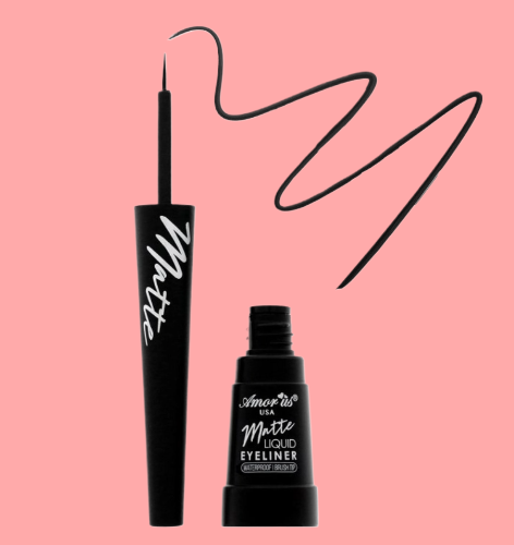 Eye-liner liquide Super Black Matte - Amor Us