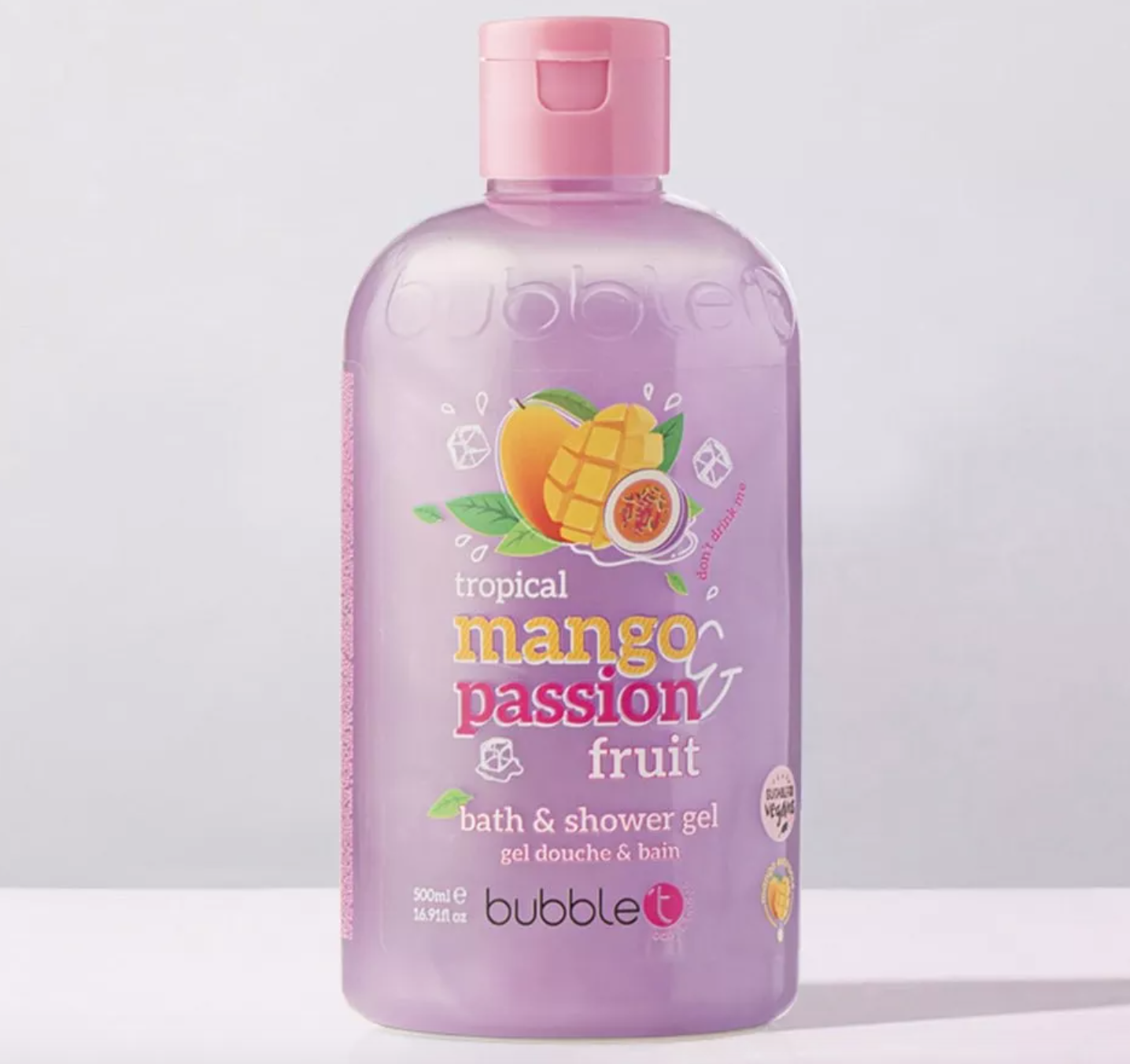 Gel douche mangue et fruit de la passion - Bubble T