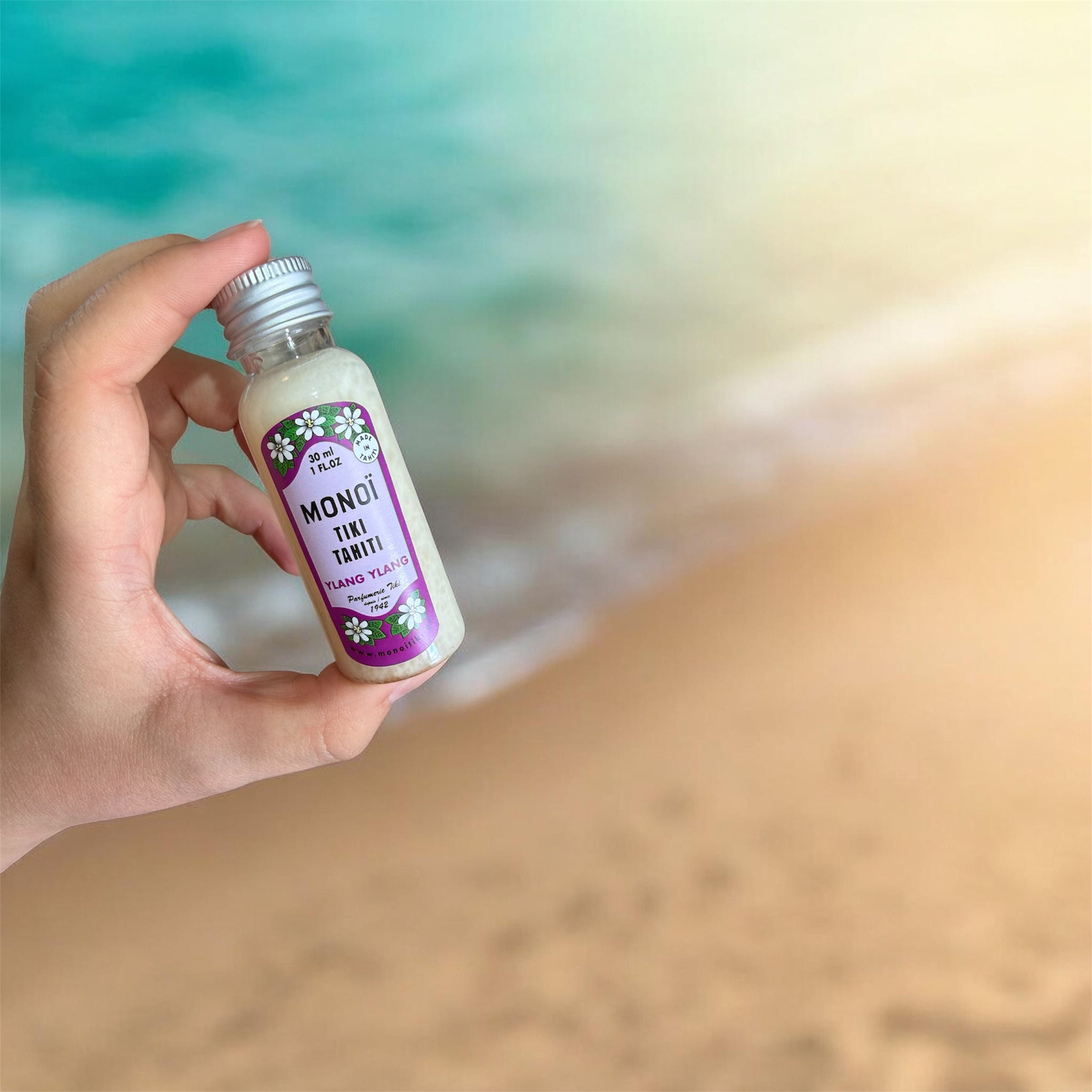 Monoï Tiki Tahiti Ylang-Ylang 30 ml | Format voyage