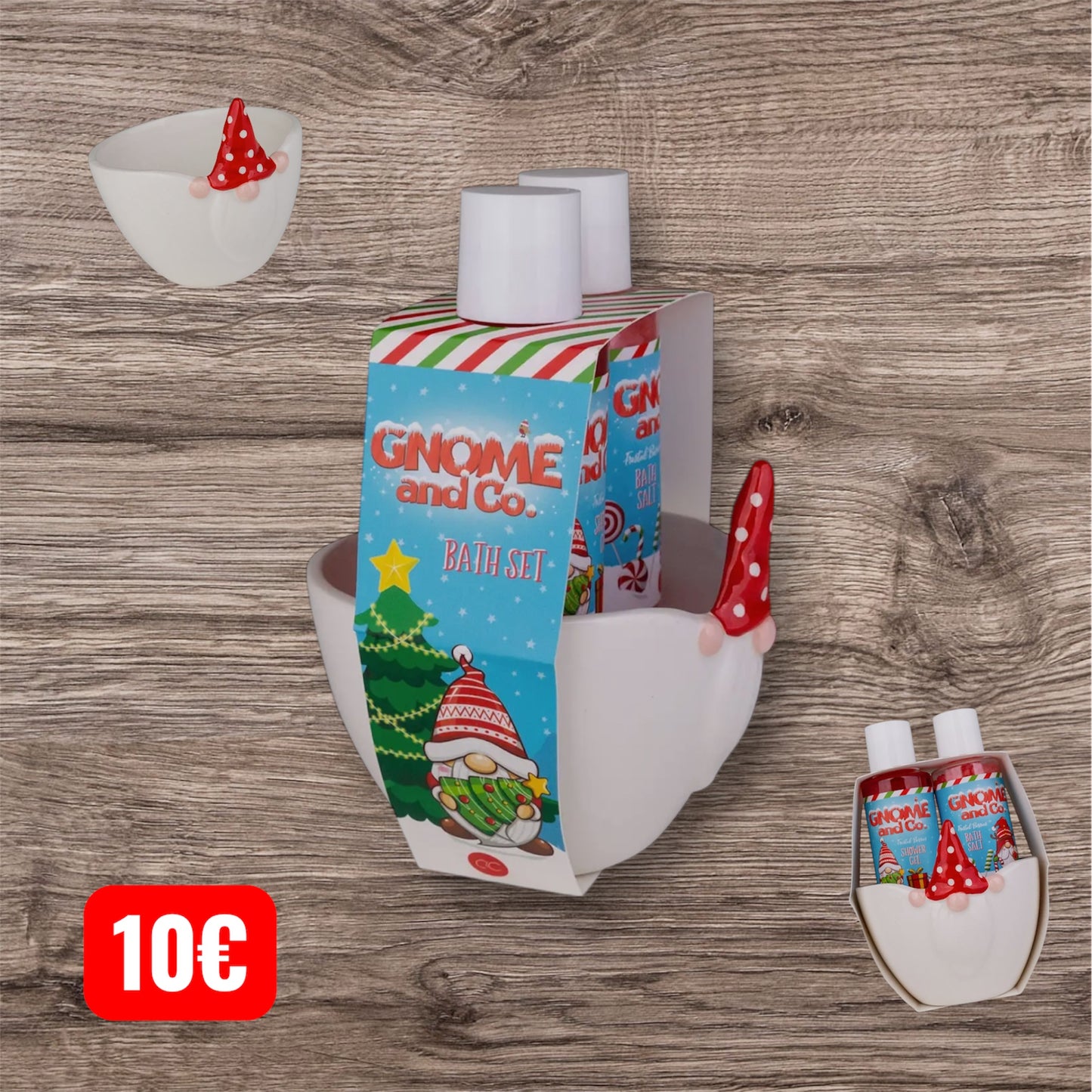 Coffret gnome + bol cadeau