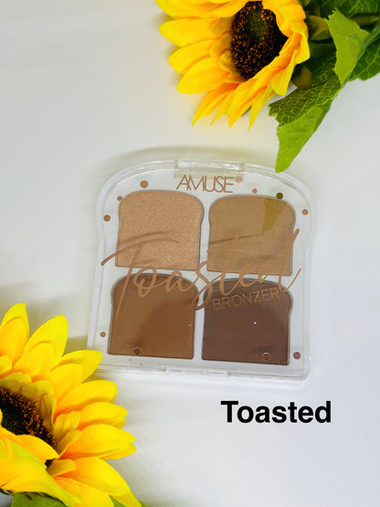 Mini palette Toasted Bronzers- Amuse Cosmetics