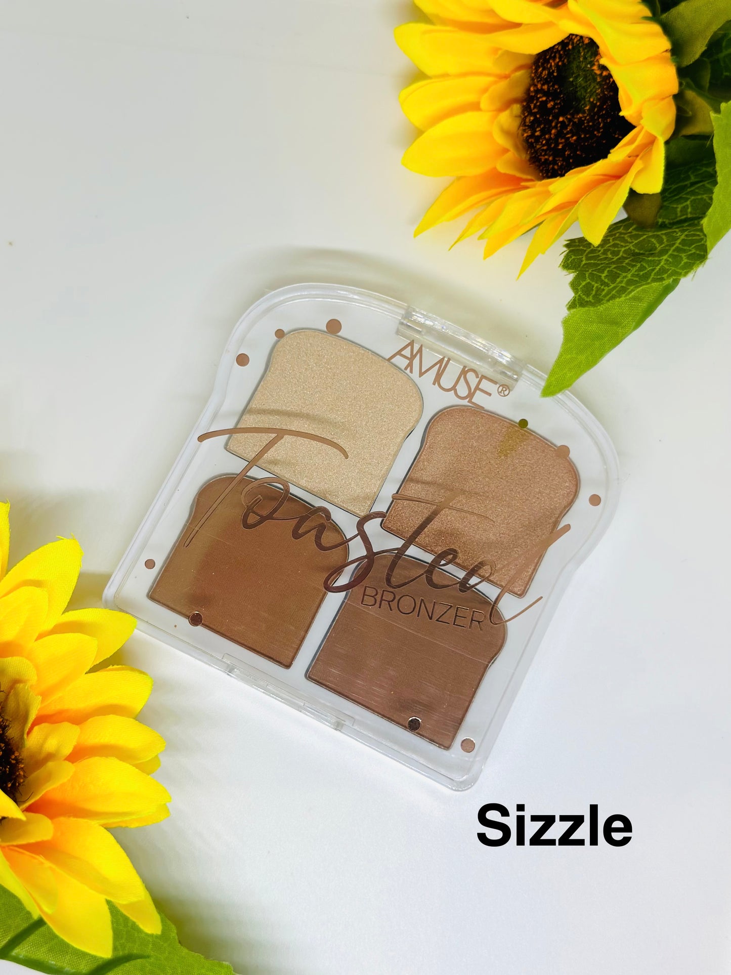 Mini palette Toasted Bronzers- Amuse Cosmetics