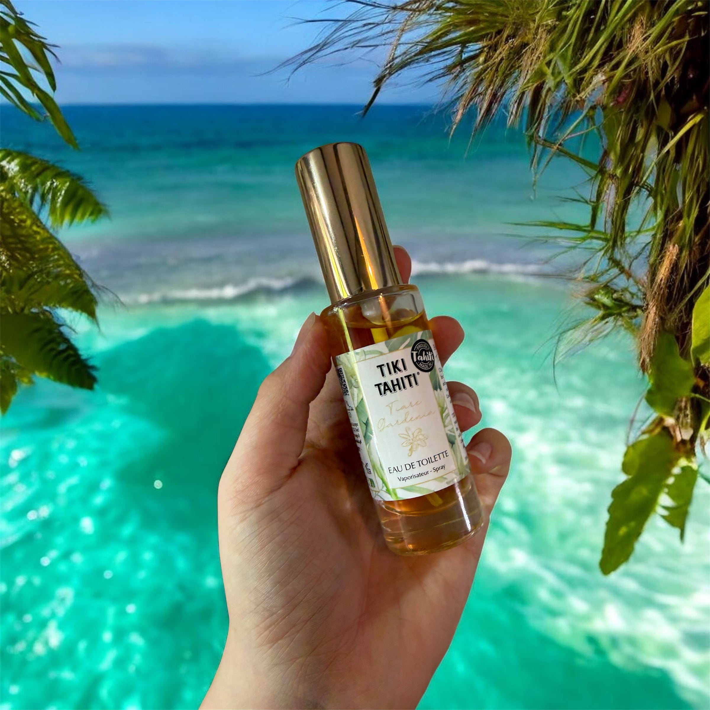 Eau de Toilette Tiki Tahiti - Tiaré | Parfum floral de Polynésie