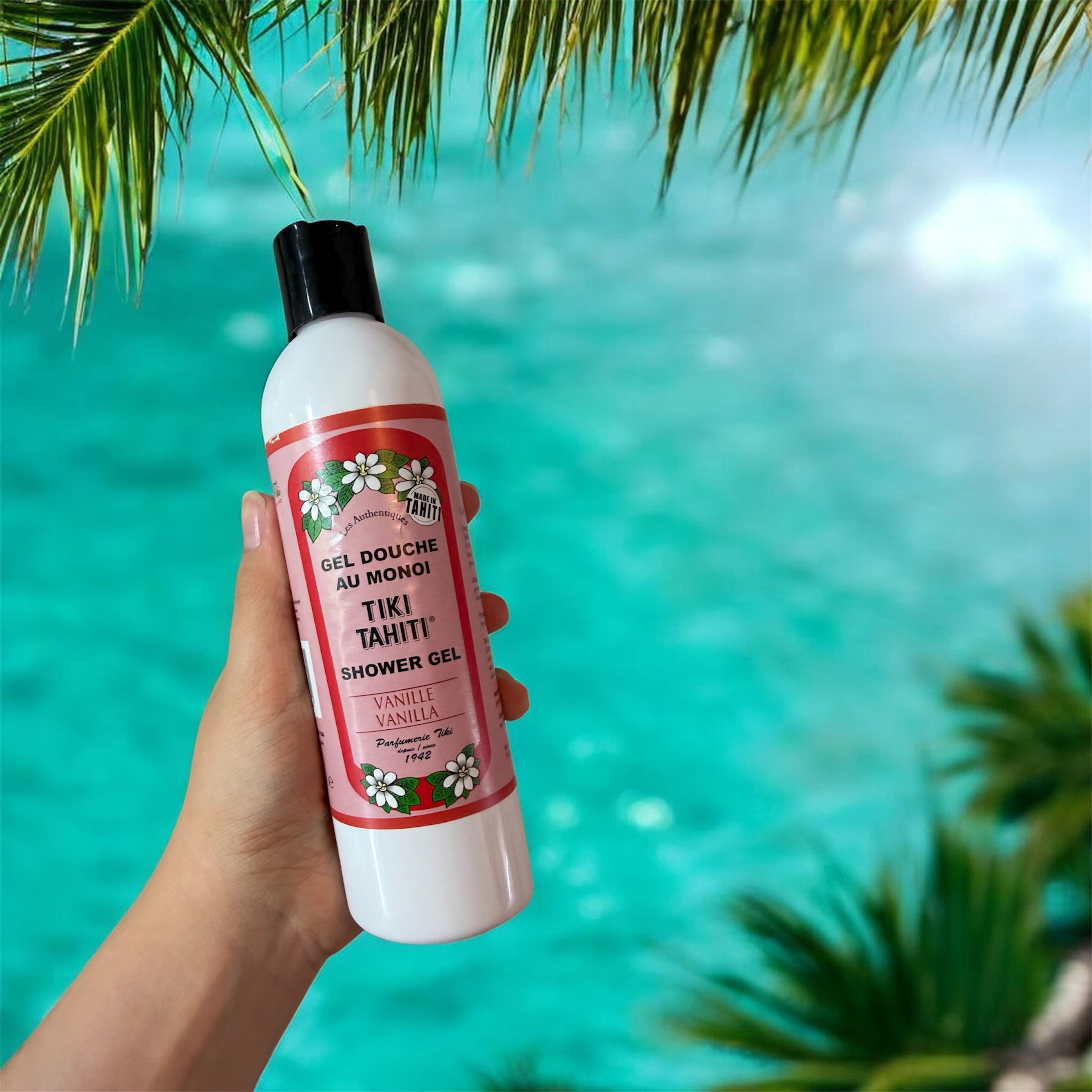Gel Douche Tiki Tahiti Monoï - Vanille 250 ml