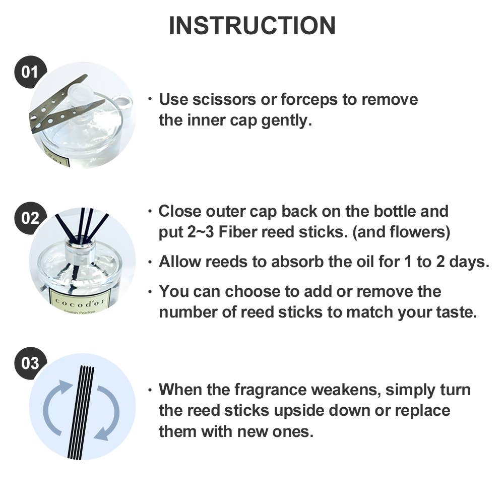 Diffuseur 120 ml -  Rose